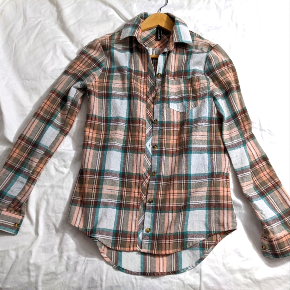 Full Tilt Plaid Button Up